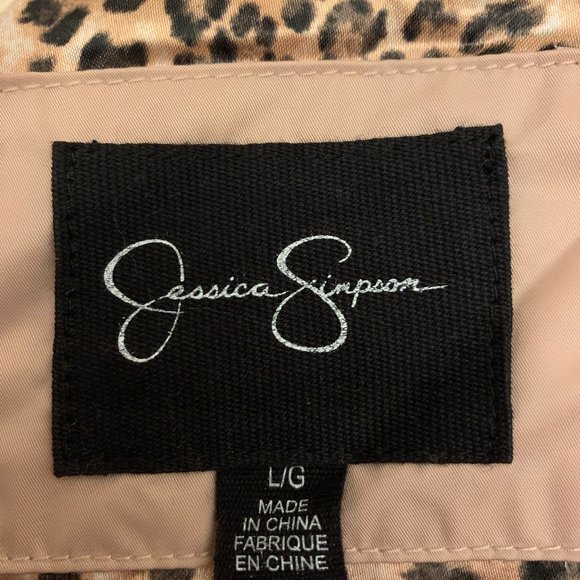 NWT JESSICA SIMPSON Blush Faux Fur Trim Co… - Picture 7 of 8